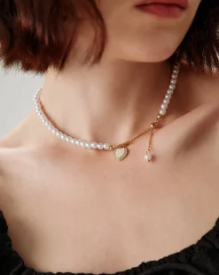 Alloy Pearl Necklace