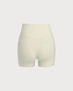 Apricot Pocket High Waisted Yoga Shorts