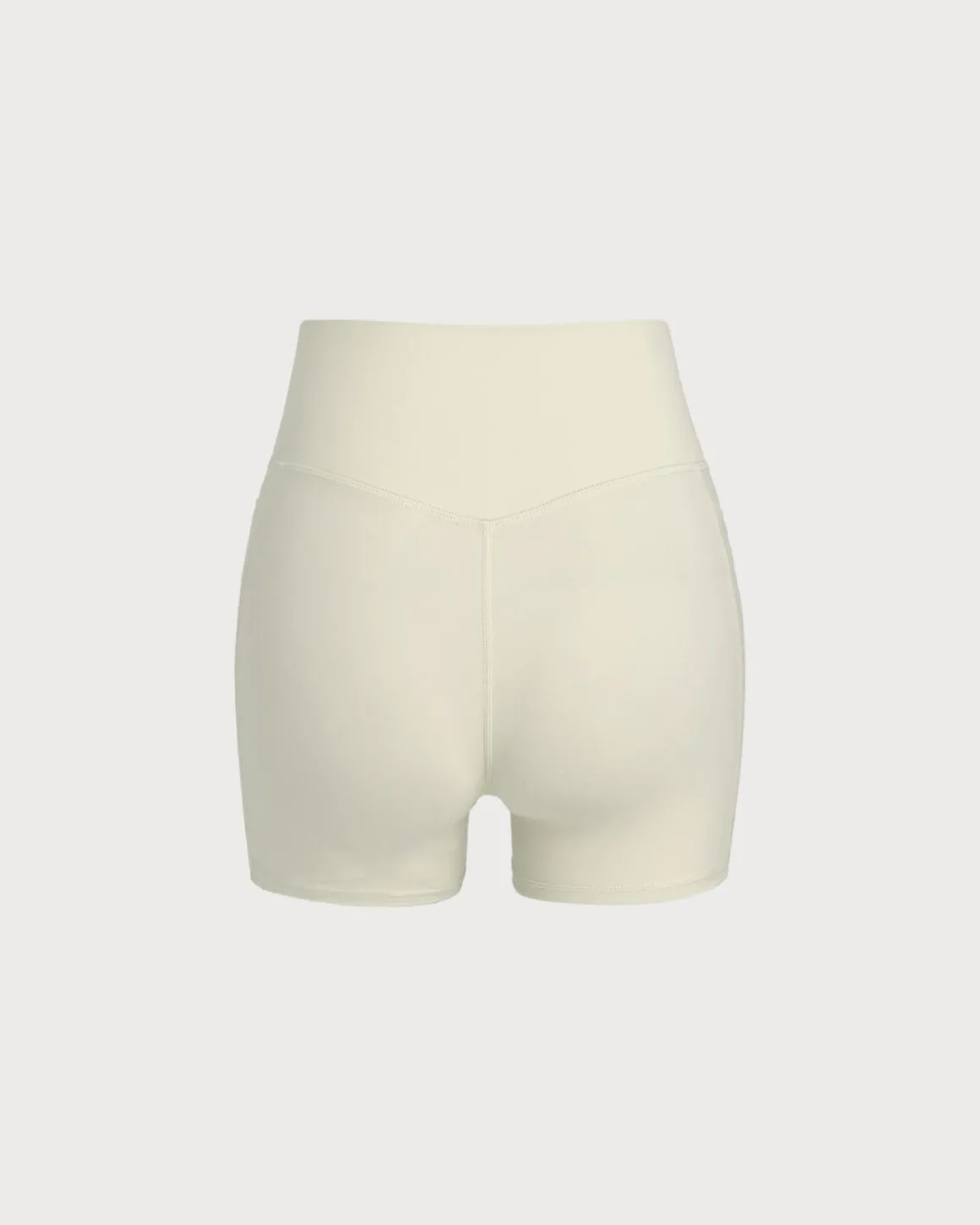 Apricot Pocket High Waisted Yoga Shorts