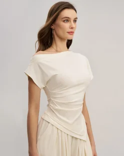 Apricot Wide Leg Pants Sets