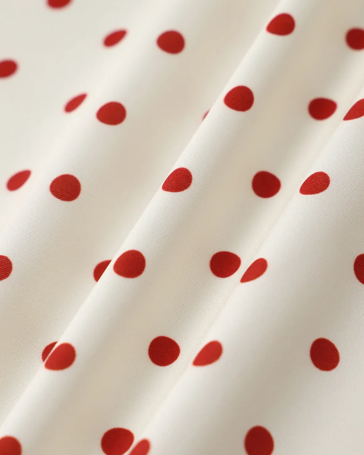 Beige Polka Dot Plus Size Midi Dress