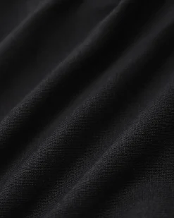 Black Contrast Pocket Single Breasted Vest