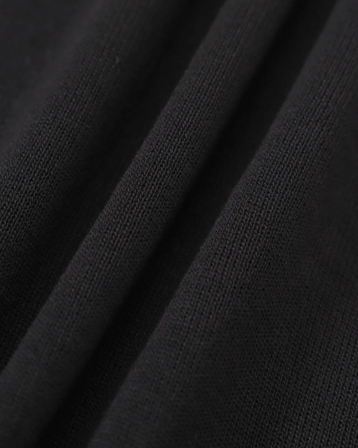 Black Contrasting Long Sleeve Sweater Mini Dress