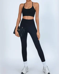 Black High Stretch Yoga Leggings
