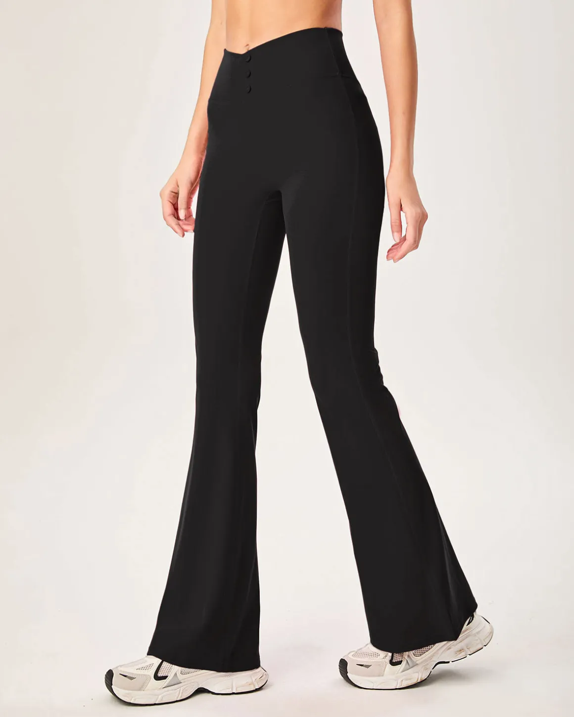 Black High Waisted Sleek Leggings