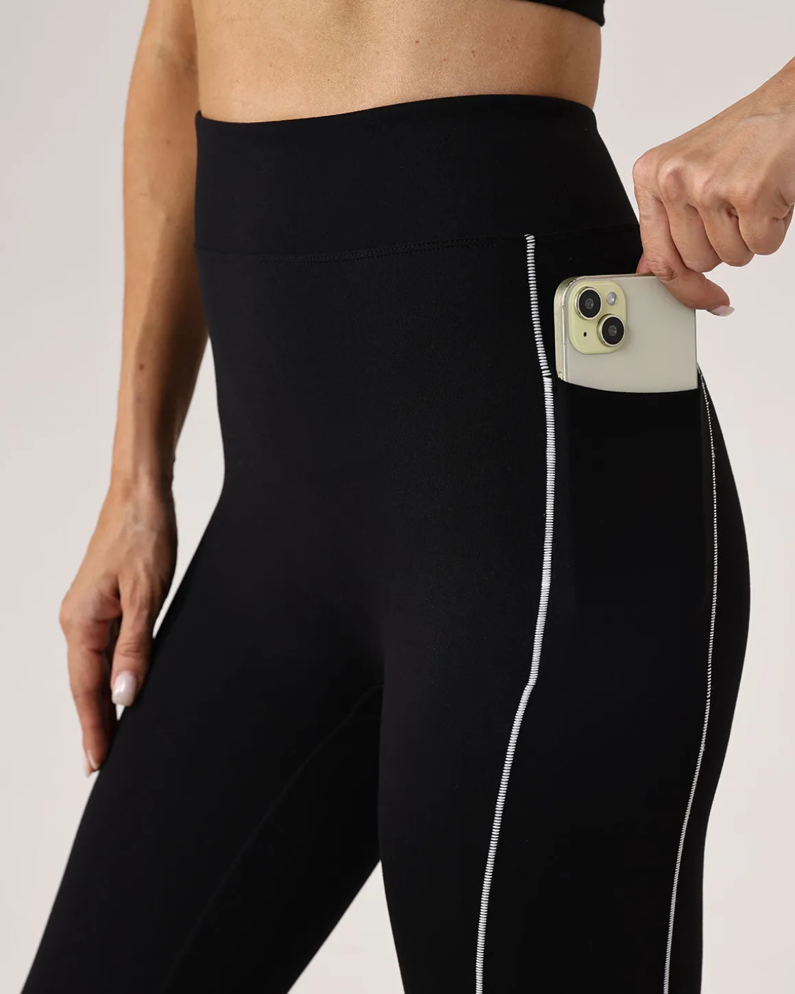 Black High Waisted Yoga Leggings