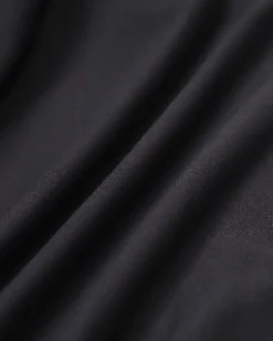 Black One Shoulder Yoga Tank Top