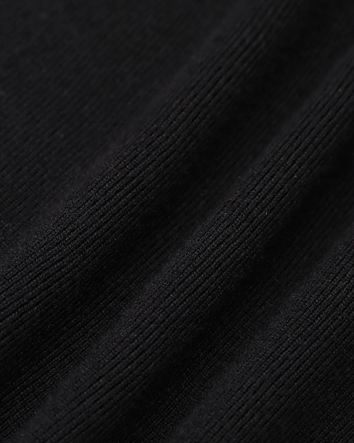 Black Square Neck Ribbed Sweater Dress