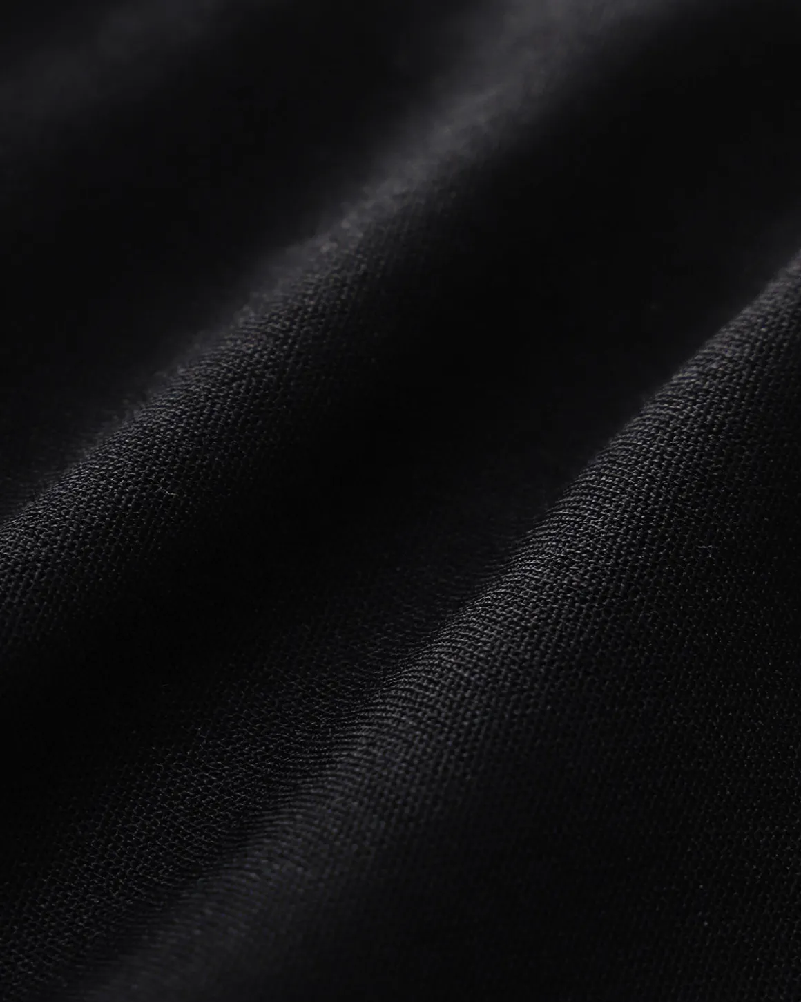 Black Square Neck Shirred Button Blouse
