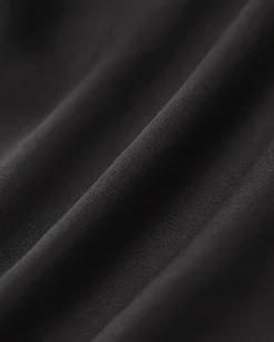 Black Straight Pegged Pants