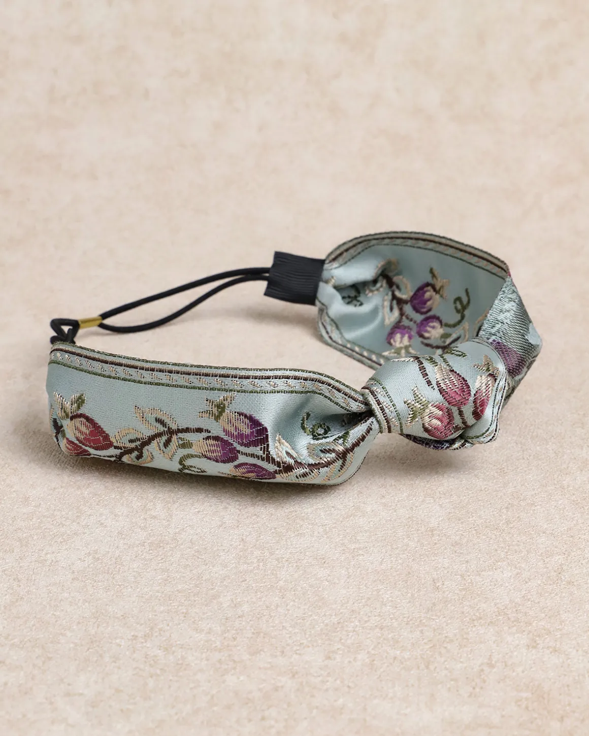 Blue Floral Headband