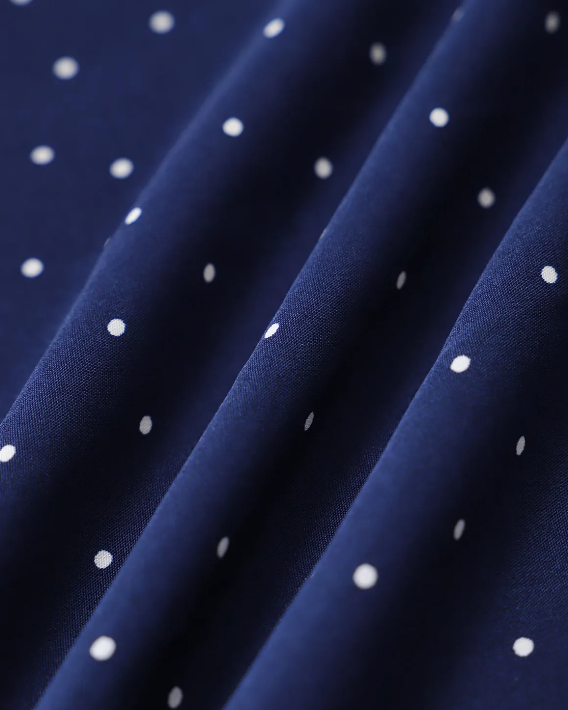 Blue Polka Dot Halter Maxi Dress
