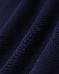 Blue Slim Knit Tee