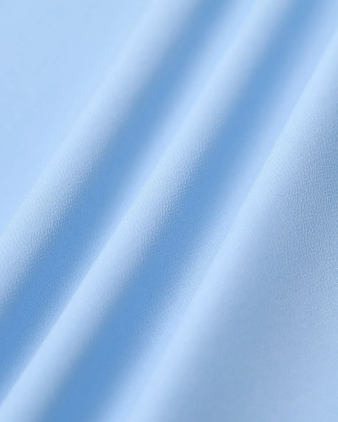 Blue Sweetheart Neck Chiffon Maxi Dress