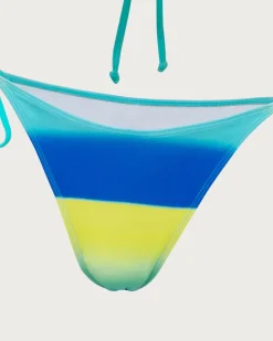 Blue Tie Dye Bikini Set