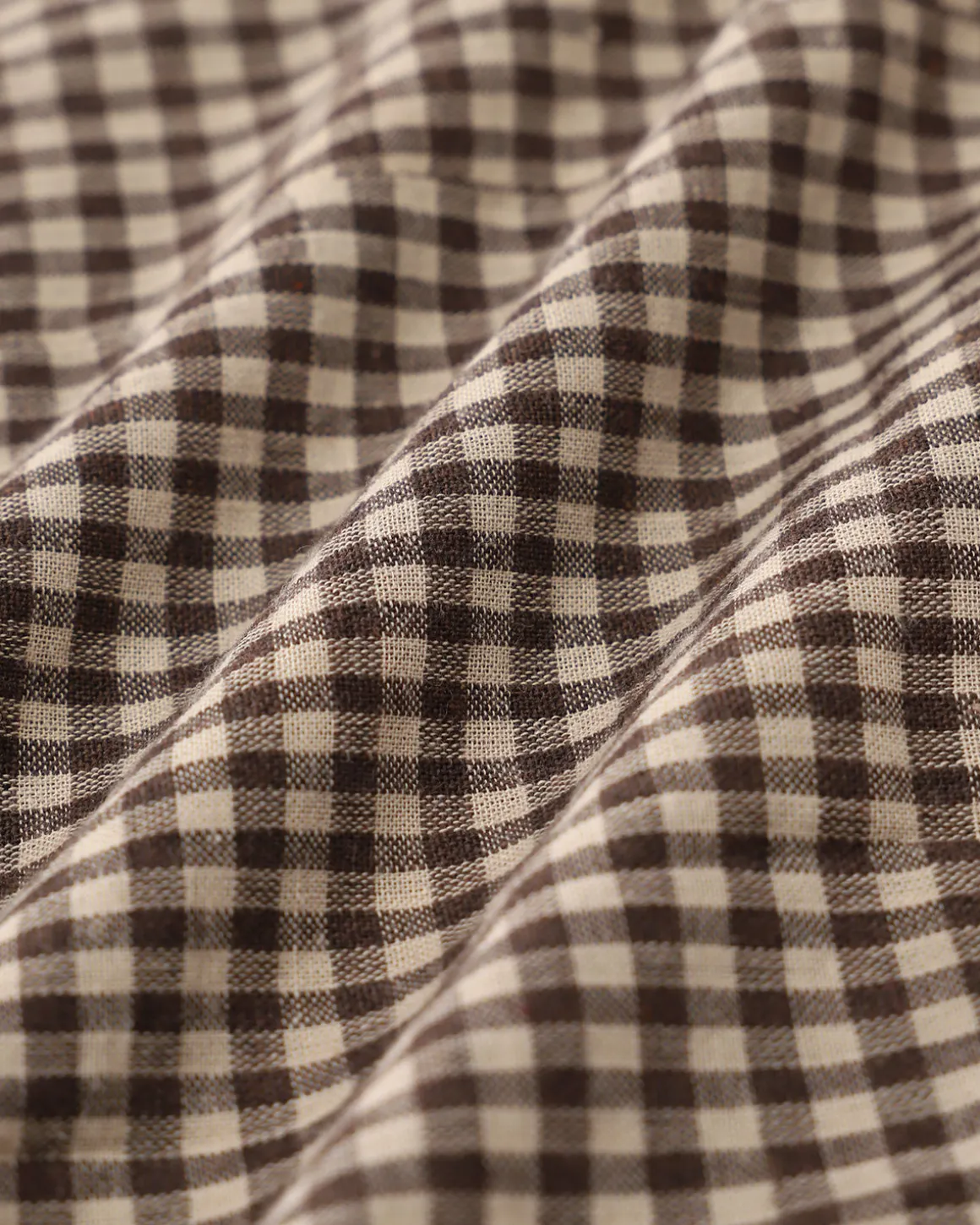 Brown Plaid Slip Mini Dress