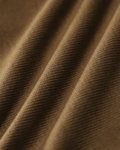 Coffee Round Neck Knit Tank Top
