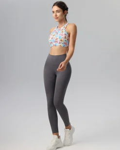 Floral X-Cross Tank Top