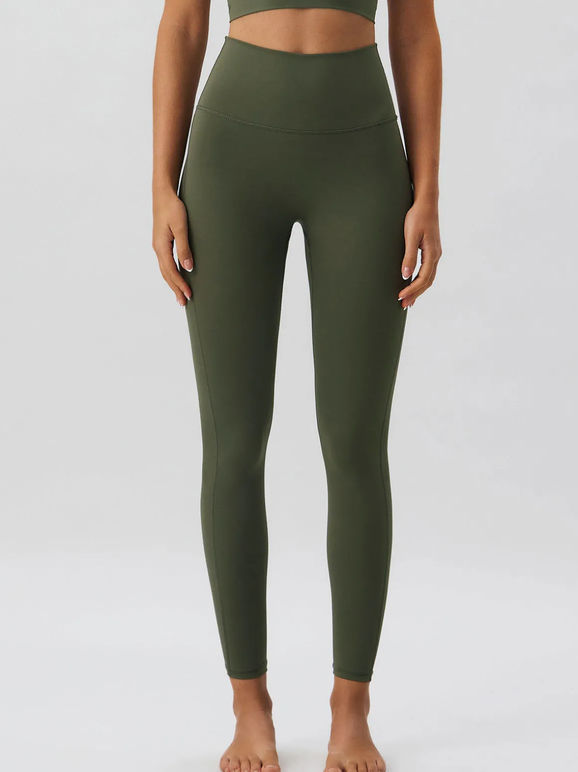 Green High Stretch Leggings