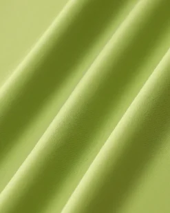 Green Round Neck High Stretch Yoga Dress