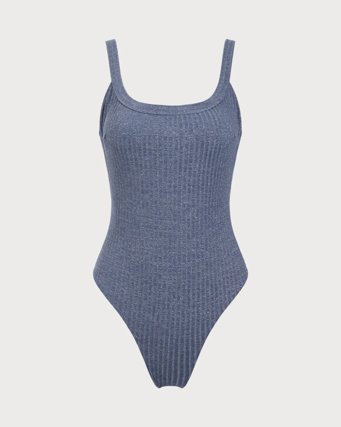 Navy Glitter One-Piece Swimsuit