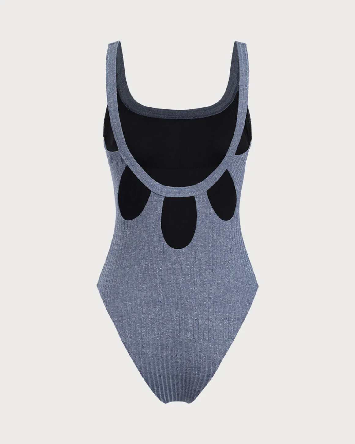 Navy Glitter One-Piece Swimsuit