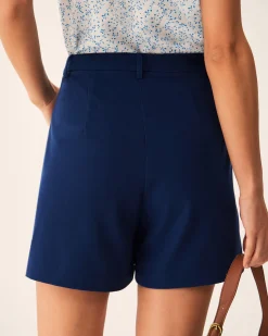 Navy Pocket Shorts