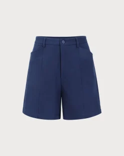 Navy Pocket Shorts
