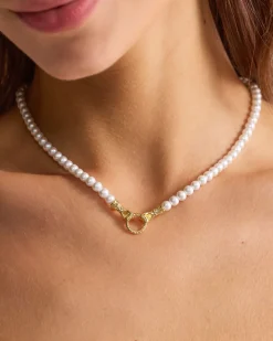 Pearl Clavicle Necklace