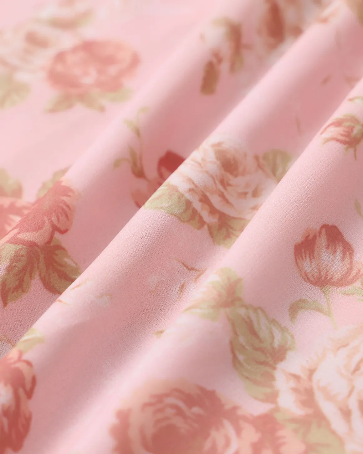 Pink Floral Halter Backless Midi Dress