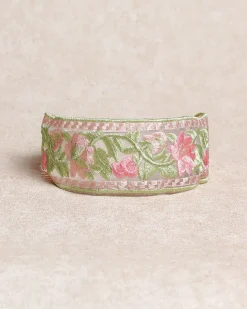 Pink Floral Headband