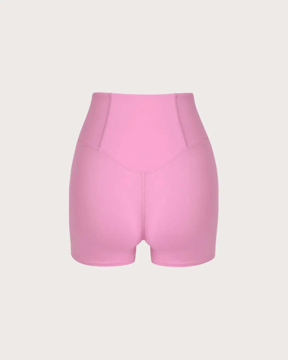 Pink High Stretch Yoga Pants