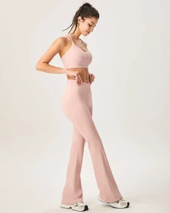 Pink High Waisted Sleek Leggings