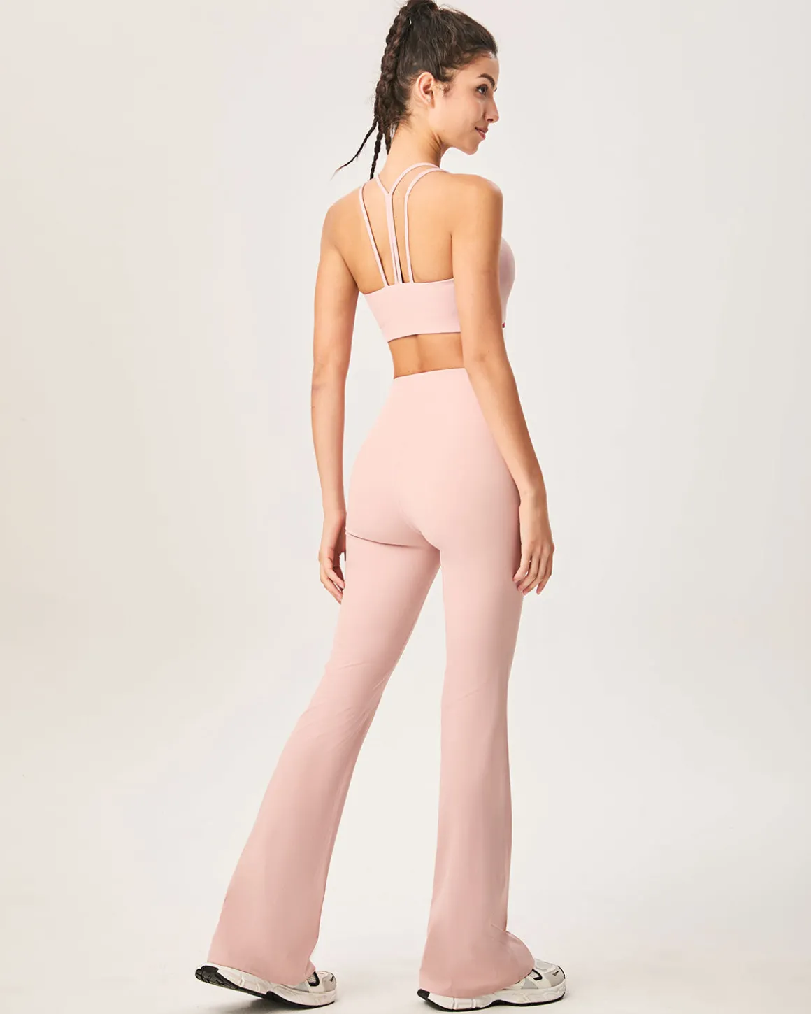 Pink High Waisted Sleek Leggings