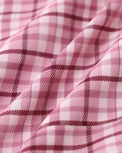 Pink Plaid Cami Top