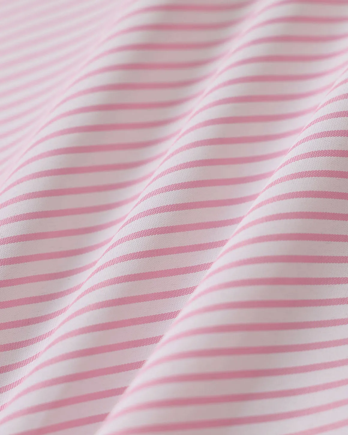 Pink Striped Shirt Skirt Sets