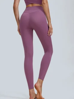Purple High Waisted Leggings