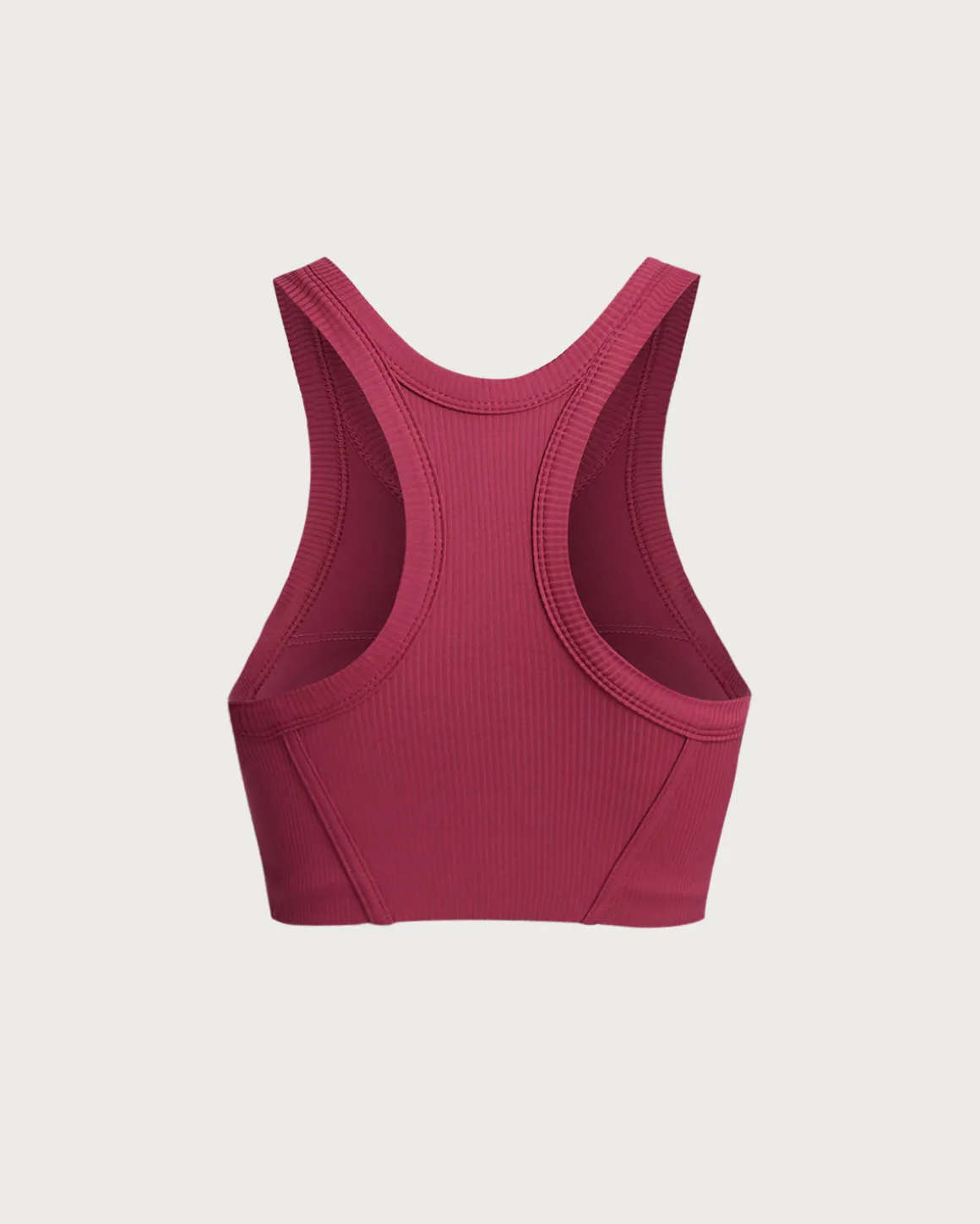 Red I-back Yoga Tank Top