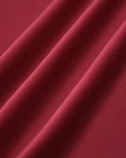 Red One Shoulder Slim Tee