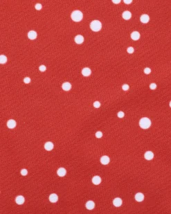 Red Polka Dot Bikini Set
