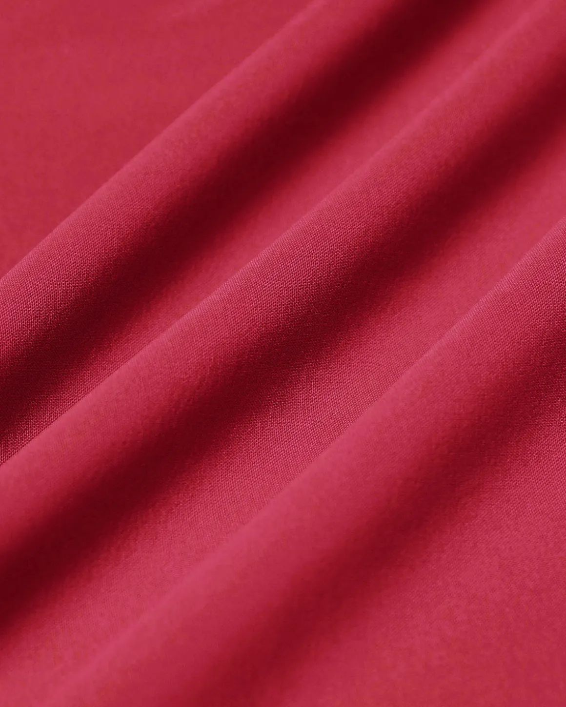Red Square Neck Pocket Slip Midi Dress