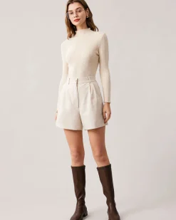 The Apricot High Waisted Wide Leg Shorts