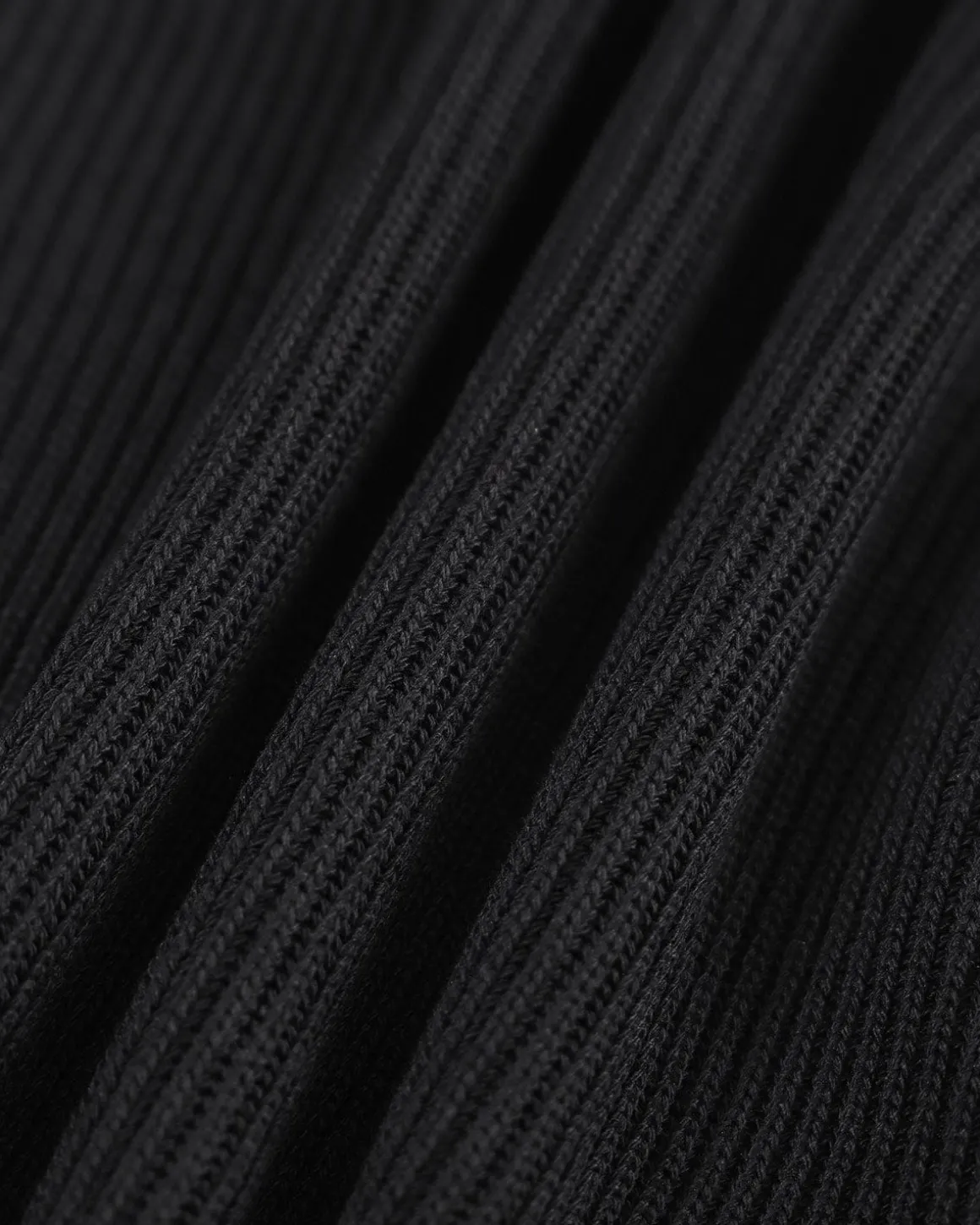 The Black Square Neck Short Sleeve Knit Top