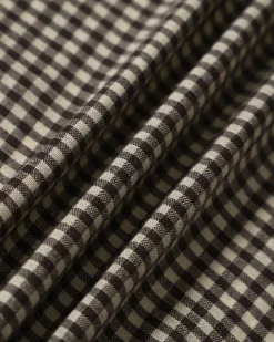 The Brown High Waisted Plaid Shorts