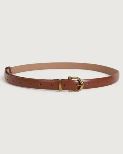 The Horseshoe Gold Buckle Belt