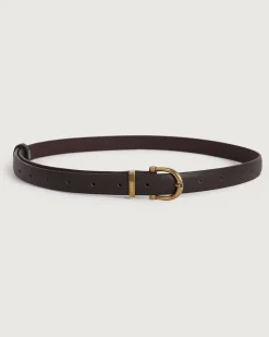 The Horseshoe Gold Buckle Belt
