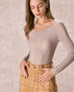 The Khaki High Waisted Plaid Wide Leg Pants