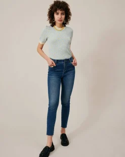 The Premium-fabric High-rise Skinny Jeans