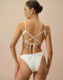 The White Water Ripple Bikini Bottom