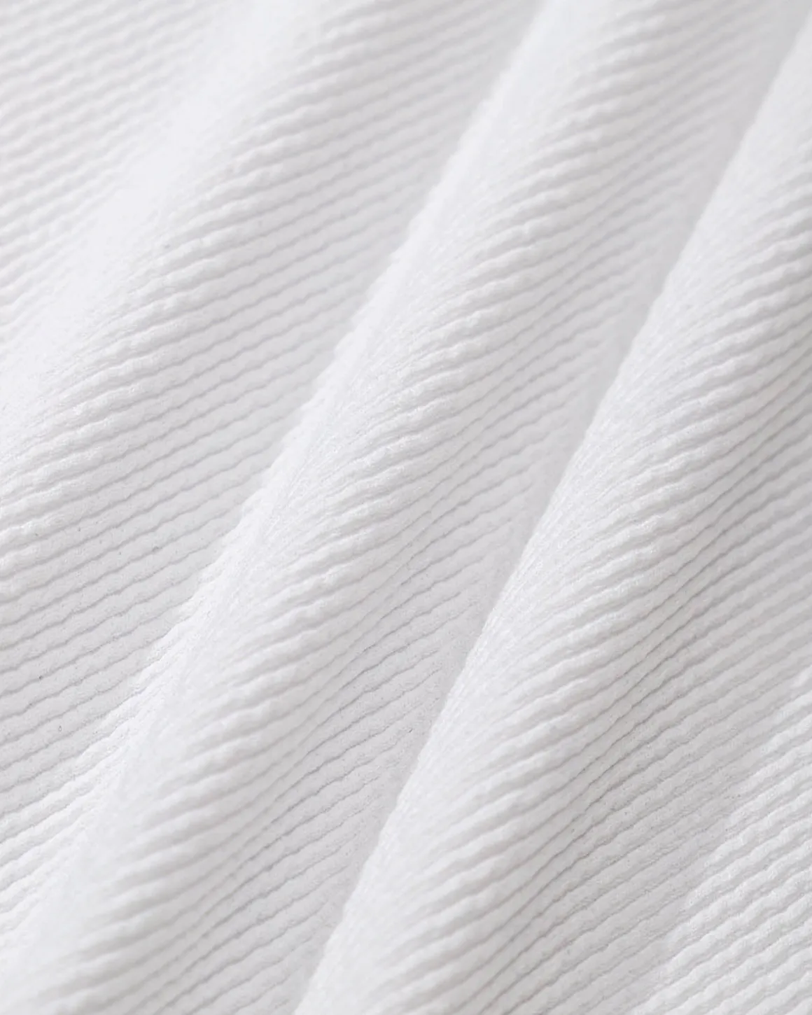 White Contrast One-Piece Swimsuit